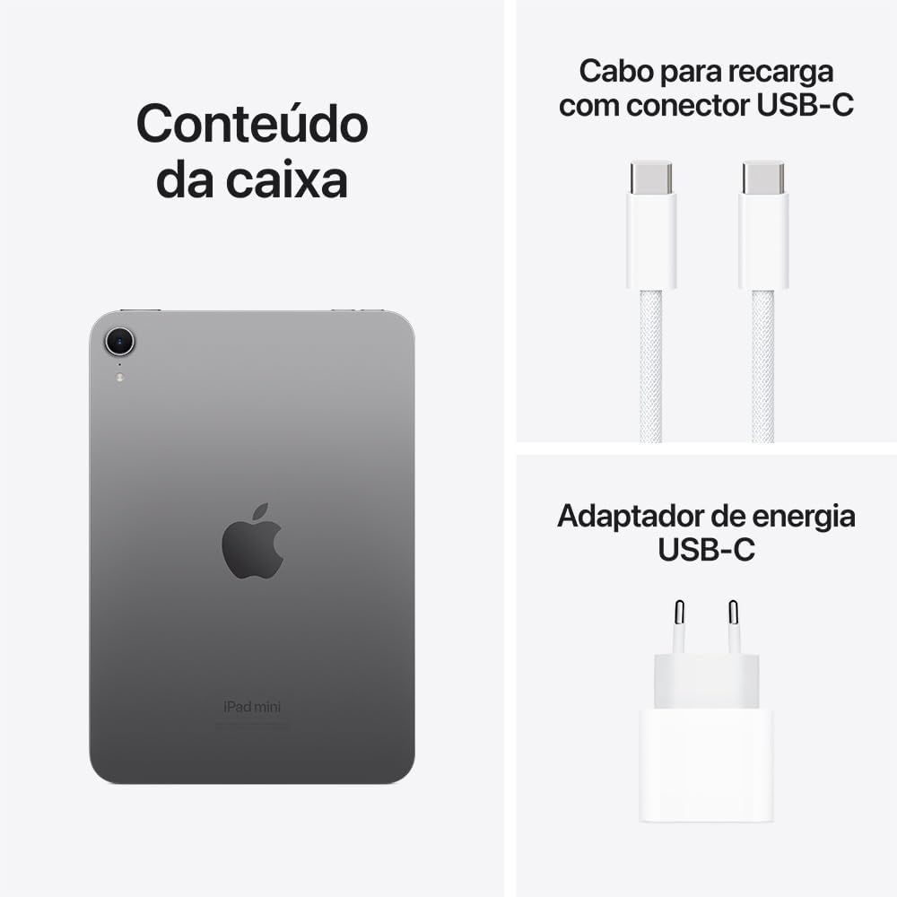 Tablet Apple iPad mini 7 8.3" Wi-Fi com Chip A17 Pro - Imagem 5