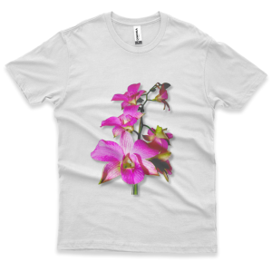 Classic T-Shirt Masculina | Flores (Orquídea)