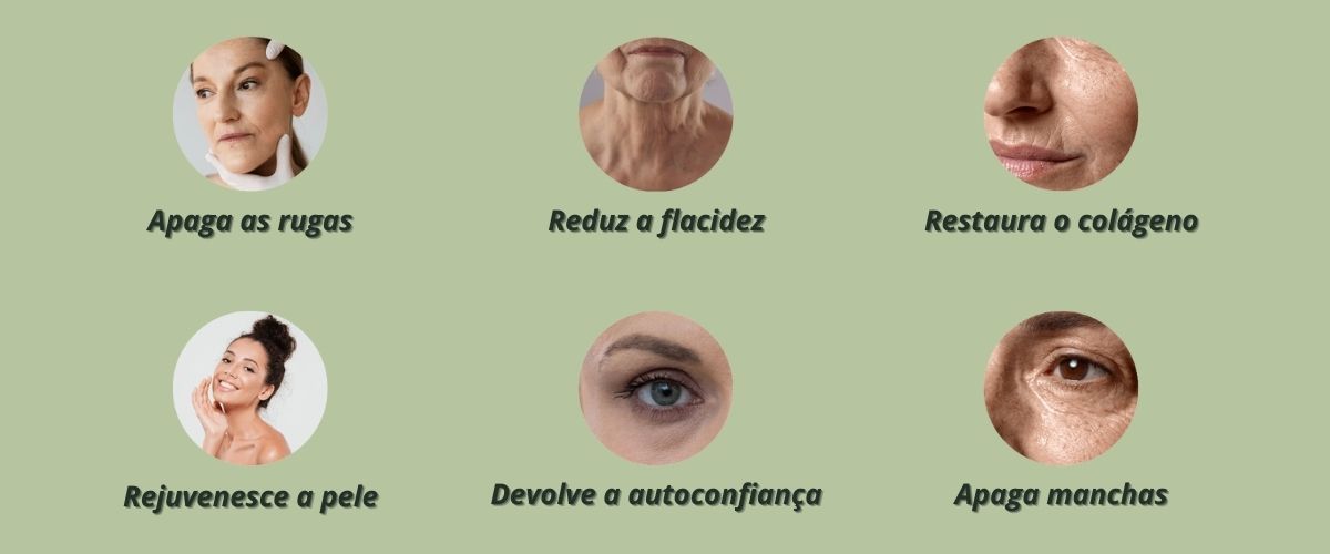 Banner sobre os benefícios de usar Renavidiol CBA+ na pele